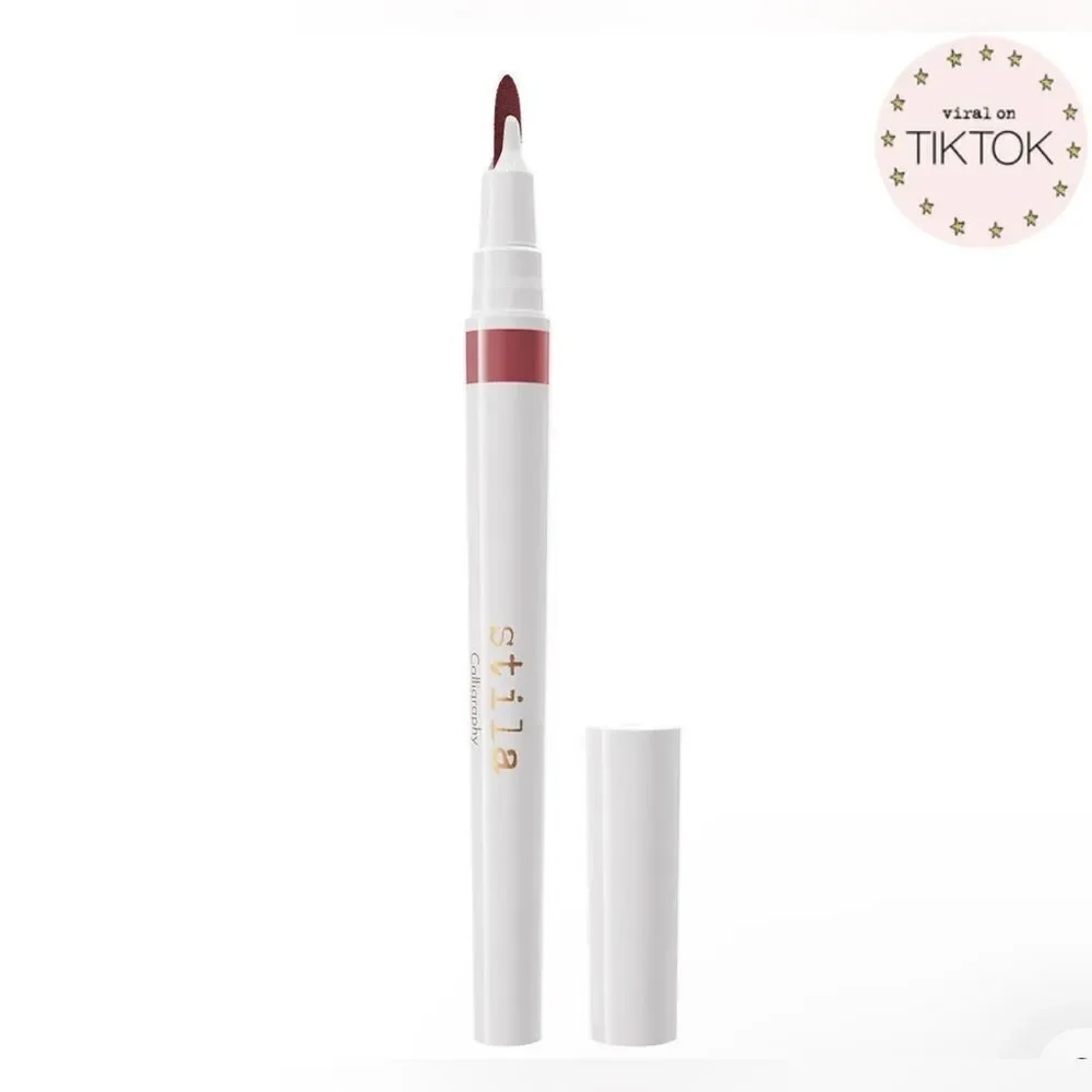 Stila Calligraphy Lip Stain In Hedy Full Size NIB